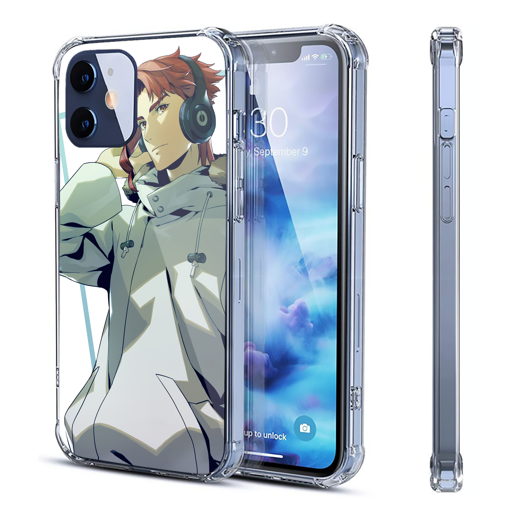 （画像用） ジョジョの奇妙な冒険 JoJo's Bizarre Adventure 【iPhone 12シリーズ対応】透明スマホケース（クリアソフトケース）